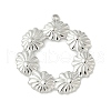 304 Stainless Steel Pendants STAS-L293-09C-P-1