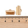 304 Stainless Steel Ribbon Crimp Ends STAS-E471-05K-G-3