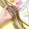 Electroplate Glass Beads Strands EGLA-FS0001-42E-8