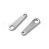 304 Stainless Steel Charms STAS-V007-03A-P-2