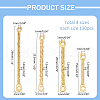   520Pcs 4 Styles Iron Links Connectors IFIN-PH0002-24-2