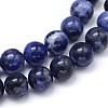 Round Natural Sodalite Beads Strands X-G-F222-39-6mm-2