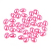 ABS Plastic Imitation Pearl Cabochons SACR-R755-8x6mm-Z6-2