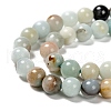 Natural Flower Amazonite Beads Strands Z26N5018-3