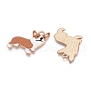 Alloy Enamel Pendants ENAM-T020-80-2