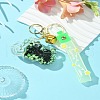 Motorbike Quicksand Acrylic Keychain KEYC-YW00057-01-1