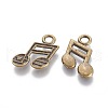 Tibetan Style Alloy Pendants TIBEP-22644-AB-NR-1