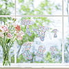 Waterproof PVC Colored Laser Stained Window Film Adhesive Stickers DIY-WH0256-062-7