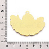 Rack Plating Alloy Enamel Big Pendants ENAM-N056-395A-G-3