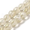 Baking Painted Glass Bead Strands DGLA-Z001-02A-2