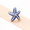 Starfish Enamel Pins JEWB-I040-01-2