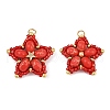 Handmade Glass Seed Beaded & Synthetic Dyed Imperial Jasper Beads Pendants PALLOY-MZ00752-05-1