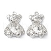 Alloy Rhinestone Pendants ALRI-O025-01P-1
