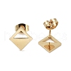 PVD Vacuum Plating 304 Stainless Steel Stud Earrings for Women EJEW-A048-29G-2