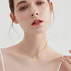 Beebeecraft 10Pcs Christmas Rack Plating Brass Pendants ZIRC-BBC0002-85-5