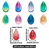 200Pcs 2 Style Transparent Glass Charms GLAA-TA0001-12-6