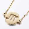 304 Stainless Steel Pendant Necklaces NJEW-K081-G-3