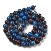 Natural Blue Opal Beads Strands G-H045-A02-8MM-01-4