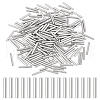 AHADERMAKER 200Pcs 304 Stainless Steel Steel Dowel Pin STAS-GA0001-50-1