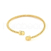 Rack Plating Brass Cuff Bangles BJEW-L460-003-2