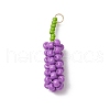 Glass Seed Beaded Mulberry Pendants PALLOY-MZ00749-02-1