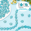 ARRICRAFT 4 Strands Synthetic Turquoise Beads Strands G-AR0005-15-2