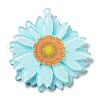 Printed Transparent Acrylic Pendants X-SACR-P029-B03-1