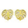 Spray Painted 430 Stainless Steel Filigree Pendants STAS-TAC0018-26C-3