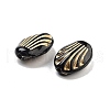 Plating Acrylic Beads OACR-Q084-05B-2
