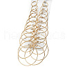 Alloy Hoop Earrings Sets WG0E569-03-1