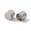 Tarnish Resistant 201 Stainless Steel Cord Ends STAS-G288-01D-P-3
