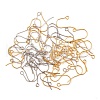 60Pcs 2 Colors 304 Stainless Steel Earring Hooks STAS-FS0001-22-3