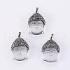 Glass Pendants G-L477-C01-1