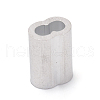 Aluminum Slide Charms/Slider Beads ALUM-WH0164-58-1.5mm-2