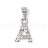 26Pcs Alloy with Crystal Rhinestone Charms PALLOY-JF03698-3