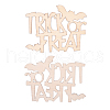 Trick or Treat Halloween Blank Wooden Cutouts Ornaments WOOD-L010-03-1