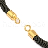 Nylon Cords Bracelet Makings Fit for Connector Charms AJEW-P116-02G-25-2