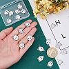 Unicraftale 20Pcs 201 Stainless Steel Pendants STAS-UN0028-50-2