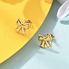 304 Stainless Steel Stud Earrings EJEW-M072-03G-2