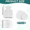 Plastic PP Screw Hand Push Pull Cap FIND-WH0159-14B-2