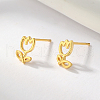 S925 Sterling Silver Flower Stud Earrings IO8237-1-2