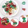 SOFPLATE Christmas Theme Acrylic Beads Set OACR-SP0001-20B-6