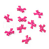 Spray Painted Enamel Pendants ENAM-TAC0005-04H-2