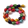 Synthetic Turquoise Beads Strands G-C147-08-3