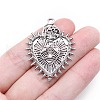 Tibetan Style Alloy Pendants FIND-PW0006-09AS-3