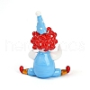 Handmade Lampwork Clown Display Decorations LAMP-Q005-12M-3