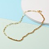 Chain Necklaces NJEW-JN03229-04-1
