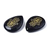 Synthetic Blue Goldstone Pendants G-T122-73B-4