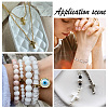   120Pcs 2 Colors Alloy Beads FIND-PH0018-44-6