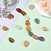 16Pcs 8 Styles Natural Agate & Amethyst & Topaz Jade & Green Aventurine & Red Agate & Tiger Eye & White Agate G-CJ0001-80-6